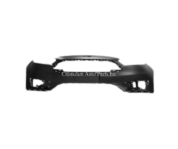 15-18 FRONT BUMPER COVER- PRIMED- UPPER- W/O HOLE- EXC. ST MODEL- (OEM#: F1EZ17757CAPTM)