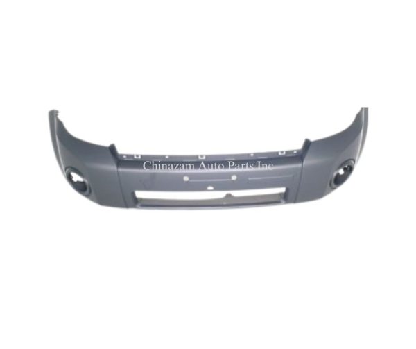 08-12 Ford escape / hybrid FRONT BUMPER COVER- PRIMED -LIMITED AND XLT- W/ APPEARANCE PACKAGE(CHROME INSERT HOLES) CAPA CERTIFIED  AL8Z17D957BPTM, FO1000622