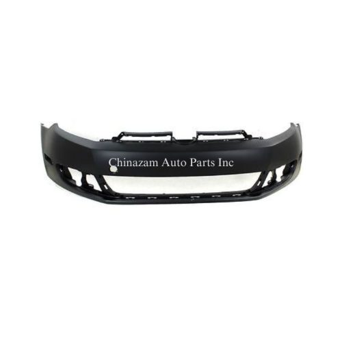 FRONT BUMPER COVER- W/O HEADLAMP WASHER HOLES & PARKING ASSIST- CAPA CERTIFIED (OEM#: 5K0807217CGGRU)