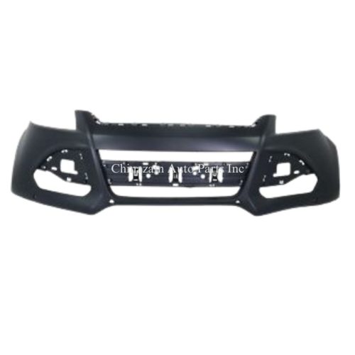 13-16 Ford Escape FRONT BUMPER COVER- PRIMED- S/ SE -W/O PARK- W/O SIDE CAMERA – CAPA CERTIFIED CJ5Z17D957BCPTM, FO1000678