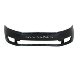 BLACK FRONT BUMPER COVER- CAPA CERTIFIED (OEM#: 561807217BGRU)
