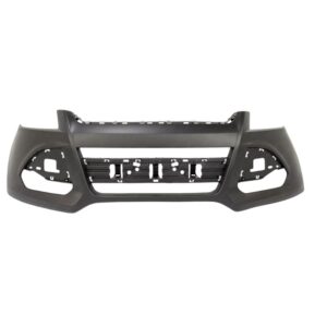 13-16 Ford Escape FRONT BUMPER COVER- PRIMED- S/ SE -W/O PARK- W/O SIDE CAMERA - CAPA CERTIFIED CJ5Z17D957BCPTM, FO1000678