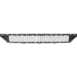 16-18 TUCSON FRONT BUMPER GRILLE- MATTE BLACK- W/ PEDESTRIAN SENSOR HOLE- CAPA CERTIFIED  86561D3200 , HY1036131
