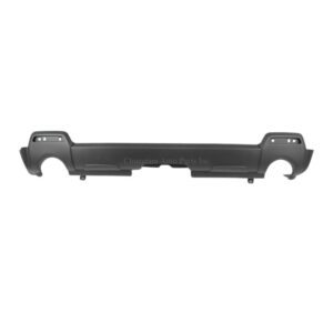 10-15 TERRAIN REAR BUMPER COVER- TEXTURED- W/ DUAL EXHAUST HOLES- W CHROME PKG- CAPA CERTIFIED 25880094, GM1195114