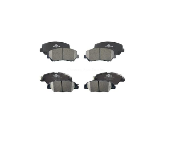 AKEBONO PREMIUM CERAMIC(ACT1846) - Rear Brake Pad Set (OEM#: KBY6-26-48Z)