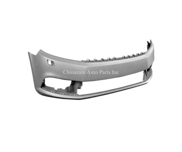 FRONT BUMPER COVER - W/O SENSOR- W/ HEADLAMP WASHERS- CAPA CERTIFIED (OEM#:3C8807221FGRU)