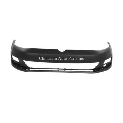FRONT BUMPER COVER – W/O SENSOR HOLES- W/O PARK ASSIST- W/O HEADLAMP WASHER- CAPA CERTIFIED (OEM#:5GM807217GRU)