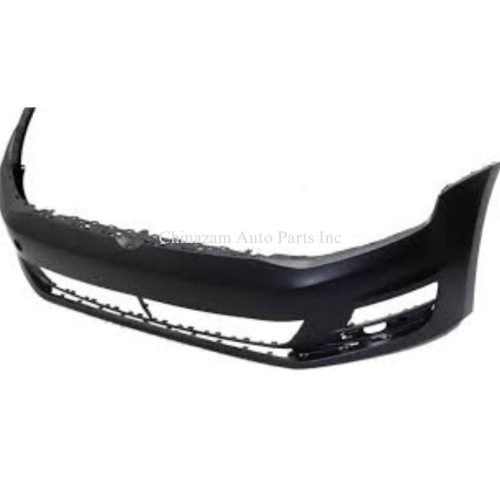 FRONT BUMPER COVER- W/O SENSOR HOLES- W/O PARK ASSIST- W/O HEADLAMP WASHERS- CAPA CERTIFIED (OEM#:  5GM807217HGRU)