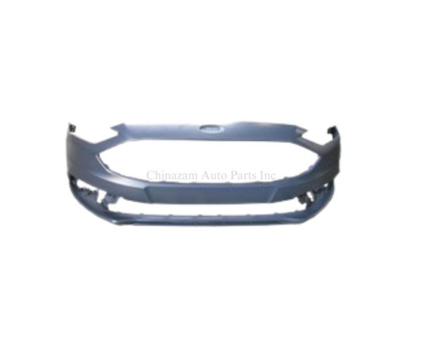 17-18 ford fusion/energi/hybrid FRONT BUMPER COVER- PRIMED- W/O TOW HOOK HOLE- W/ PARALLEL PARK ASSIST-  CAPA CERTIFIED HS7Z17D957CAPTM, FO1000719