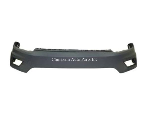 18-21 FRONT BUMPER COVER- W/O SENSOR HOLES- W/O HEADLAMP WASHERS- W/O R-LINE PKG- CAPA CERTIFIED (OEM#:  5NN807217GRU)