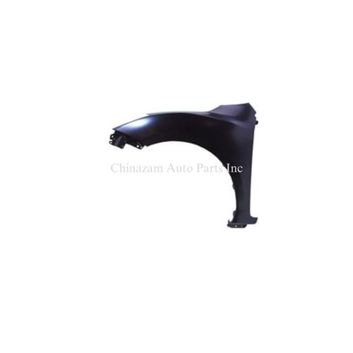 10-13 MAZDA 3 FRONT FENDER, LH (DRIVER SIDE)- HS STEEL- W/O SIGNAL LAMP- W/ STONE GUARD- W/O MOULDING HOLE- CAPA CERTIFIED BBM452211B, MA1240163