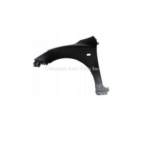 10-13 MAZDA 3 FRONT FENDER, LH (DRIVER SIDE)- HS STEEL- 2.5L- W/ SIGNAL LAMP HOLE- W/O STONE GUARD- CAPA CERTIFIED BBY95221Y, MA1240164