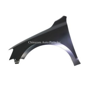 11-18 FENDER, LH (DRIVER SIDE)- W/O SIGNAL LAMP HOLE- STEEL- CAPA CERTIFIED (OEM#: 5C6821105A)