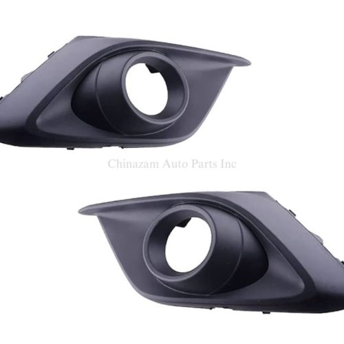 14-16 Mazda 3 Sedan/Hatchback FOG LAMP COVER, LH (DRIVER SIDE)- MATTE BLACK/ PTM- W/ FOG LAMP HOLE- W/ BLACK RING BJE150C21A, MA1038123