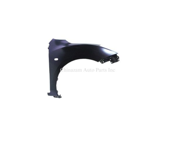 10-13 MAZDA 3 FRONT FENDER RH (PASSENGER SIDE)- HS STEEL- W/ SIGNAL LAMP HOLE- W/ STONE GUARD- W/O MOULDING HOLE- CAPA CERTIFIED BBP852111B, MA1241162