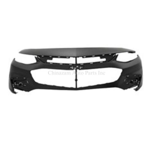 16-18 MALIBU/HYBRID FRONT BUMPER COVER- PRIMED- W/O SENSOR HOLES- W/O ADAPTIVE CRUISE- PREMIER MODEL 84042377, GM1000998