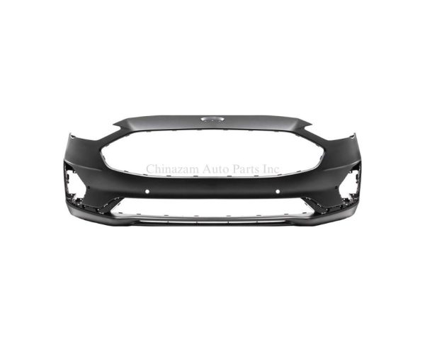 19-20 Ford Fusion/Hybrid/Energi FRONT BUMPER COVER- PRIMED- W/O PARALLEL PARK ASSIST CAPA CERTIFIED KS7Z17D957SAPTM, FO1000758