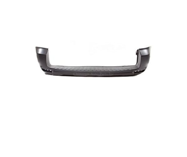 09-12 RaV4 REAR BUMPER COVER- PRIMED- W/ WHEEL OPENING FLARE HOLES -W/ GATE MOUNTED SPARE (W/MOULDED STEP PAD)- CAPA CERTIFIED  521590R902, TO1100271