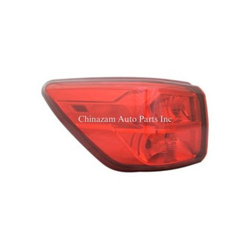 17-20 PATHFINDER REAR LAMP ASSEMBLY, RH (PASSENGER SIDE)- OUTER- HALOGEN- CAPA CERTIFIED Q/PANEL MOUNTED 265509PF0A, NI2805109
