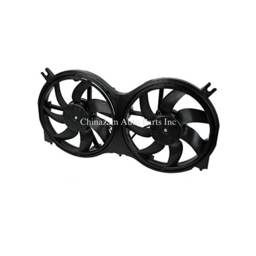 14-20 INFINITI QX60 RADIATOR COOLING FAN ASSEMBLY- DUAL FANS- W/O CONTROL MODULE 214813JA0A, NI3115149