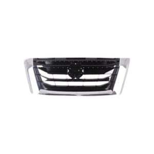 22-24 PATHFINDER GRILLE ASSEMBLY- MATTE BLACK- W/ CHROME MOULDING- W/O BLACK APPEARANCE PKG- EXCEPT ROCK CREEK MODEL 623106TA0D, NI1200331