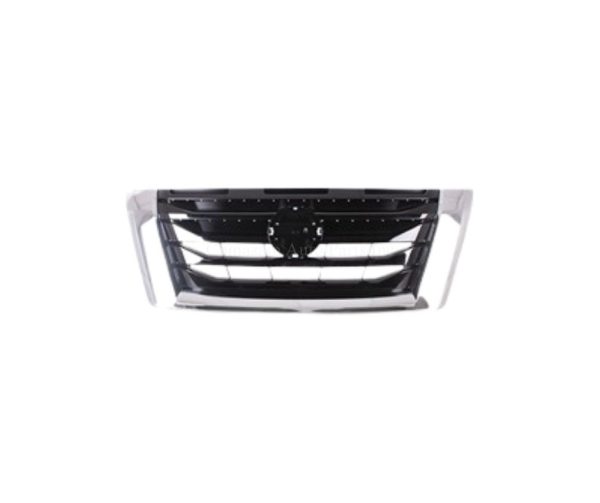 22-24 PATHFINDER GRILLE ASSEMBLY- MATTE BLACK- W/ CHROME MOULDING- W/O BLACK APPEARANCE PKG- EXCEPT ROCK CREEK MODEL 623106TA0D, NI1200331