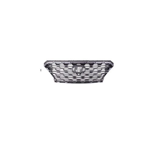 19-20 SANTA FE SPORT GRILLE ASSEMBLY- MATTE GREY- W/ MATTE SILVER MESH- W/ CAMERA HOLE  86350S2110, HY1200221