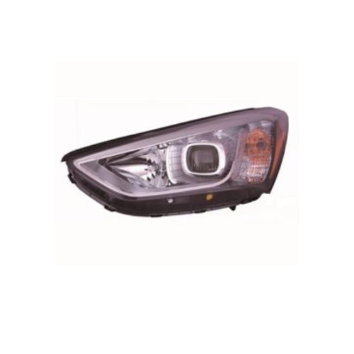 13-16 HYUNDAI SANTA FE XL HEADLAMP, LH (DRIVER SIDE)- HALOGEN- GLS / LIMITED / SE MODELS- CAPA CERTIFIED 92101B8020, HY2502175