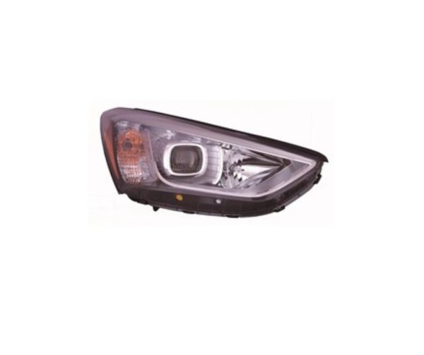 13-16 HYUNDAI SANTA FE XL HEADLAMP, RH (PASSENGER SIDE)- HALOGEN- GLS / LIMITED / SE MODELS- CAPA CERTIFIED 92102B8020, HY2503175