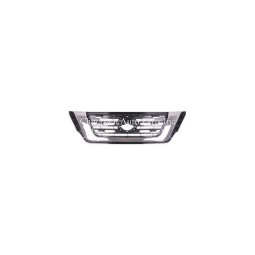 17-20 Nissan Pathfinder GRILLE ASSEMBLY- MATTE GREY- W/ CHROME MOULDING- MATTE BLACK LOWER TRIM- W/O SURROUND VIEW- CAPA CERTIFIED 623109PF1A, NI1200296