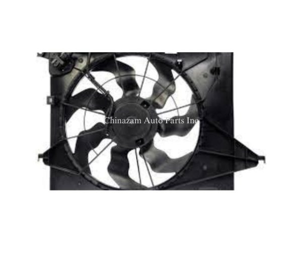 10-12 Santa FE COOLING FAN ASSEMBLY- 4 & 6 CYLINDER 253801U201, HY3115130
