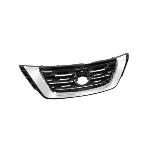 17-20 Nissan Pathfinder GRILLE ASSEMBLY- MATTE GREY- W/ CHROME MOULDING- MATTE BLACK LOWER TRIM- W/O SURROUND VIEW- CAPA CERTIFIED 623109PF1A, NI1200296