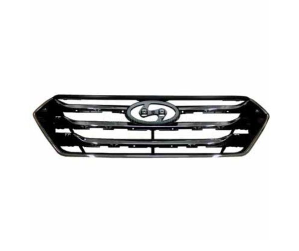 13-16 Santa Fe-Sport GRILLE- MATTE BLACK- W/ 3 CHROME BARS 863512W000, HY1200164