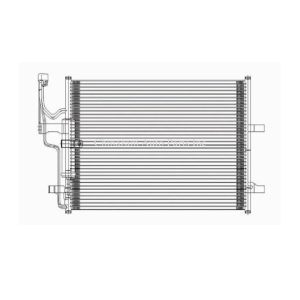 04-09 Mazda 3 Sedan/Hatchback A/C CONDENSER- W/ DRYER BP4K61480D, MA3030149
