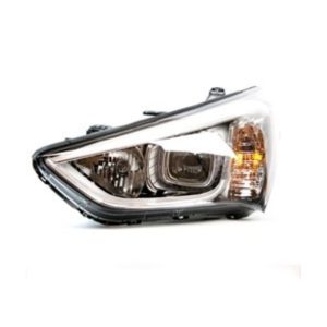13-16 Santa FE Sport HEADLAMP ASSEMBLY, LH (DRIVER SIDE)- HALOGEN- CAPA CERTIFIED 921014Z010, HY2502169