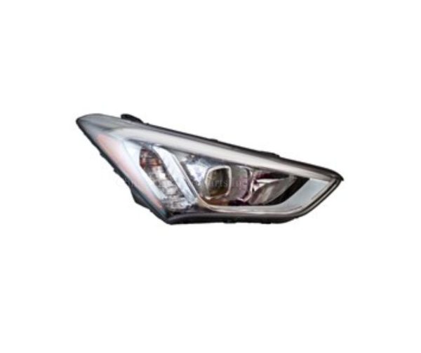 13-16 Santa FE Sport HEADLAMP ASSEMBLY, RH (PASSENGER SIDE)- HID- CAPA CERTIFIED 921024Z100, HY2503179