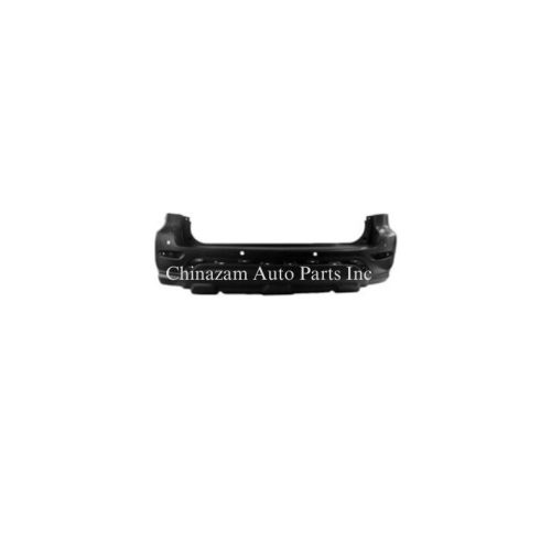 17-20 PATHFINDER REAR BUMPER COVER- PRIMED- W/ SENSOR HOLES- W/ TOW HITCH HOLE- CAPA CERTIFIED 850229PF5H, NI1100316