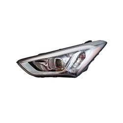 13-16 Santa FE Sport HEADLAMP ASSEMBLY, LH (DRIVER SIDE)- HID- CAPA CERTIFIED  921014Z100, HY2502179