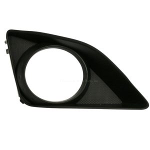 09-10 TOYOTA COROLLA SEDAN FRONT BUMPER GRILLE, RH (PASSENGER SIDE)- W/ ROUND FOGS 8148102100, TO1039116