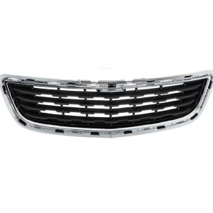 13-16 Chevrolet Trax FRONT BUMPER GRILLE- MATTE BLACK W/ CHROME TRIM 95235144, GM1036170