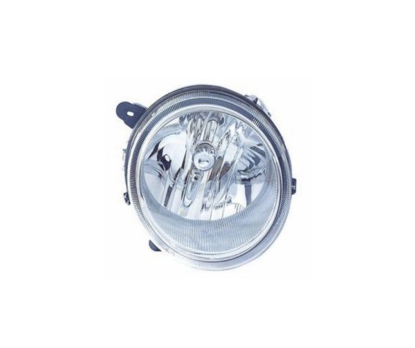 07-10 JEEP COMPASS/07-17 JEEP PATRIOT HEADLAMP ASSEMBLY LH (DRIVER SIDE)- W/O LEVELING- CAPA CERTIFIED 5303843AE, CH2502176