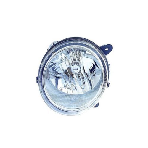07-10 JEEP COMPASS/07-17 JEEP PATRIOT HEADLAMP ASSEMBLY RH (PASSENGER SIDE)- W/O LEVELING- CAPA CERTIFIED 5303842AE, CH2503176