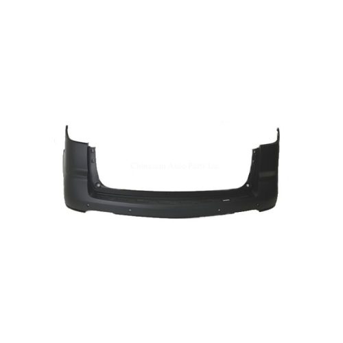 13-17 Chevrolet Traverse REAR BUMPER COVER- UPPER- PRIMED- W/ SENSOR HOLE  22899620, GM1114103