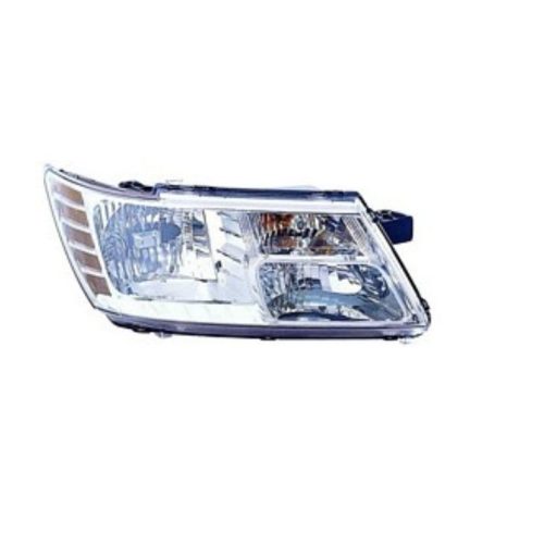 09-20 DODGE JOURNEY HEADLAMP ASSEMBLY, RH (PASSENGER SIDE)- CHROME TRIM- CODE LME- CAPA CERTIFIED 5116288AD, CH2503222