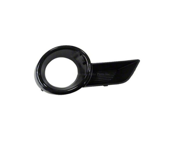 08-10 TOYOTA HIGHLANDER/HYBRID FOG LAMP BEZEL, RH (PASSENGER SIDE)- GLOSS BLACK- W/ FOG LAMP HOLE- MODELS W/ TOW PKG- LEFT SIDE APPEAR DIFFERENT DUE TO TOW PKG ONLY   814810E030C0, TO1039143