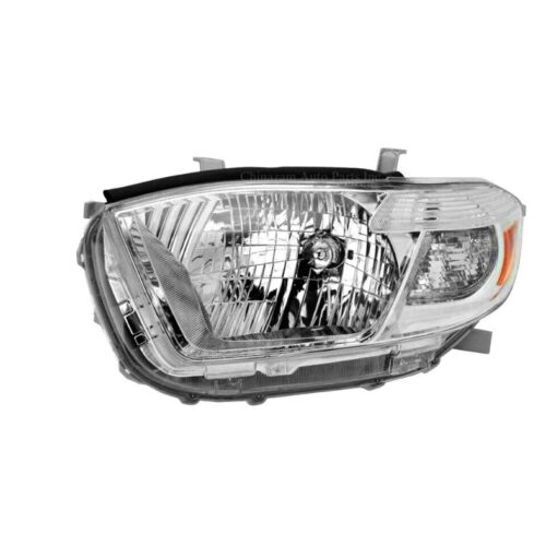 08-10 TOYOTA HIGHLANDER  HEADLAMP ASSEMBLY, LH (DRIVER SIDE)- HALOGEN- BASE / SE /LIMITED MODELS- JAPAN BUILT- NSF CERTIFIED 8117048460, TO2502176
