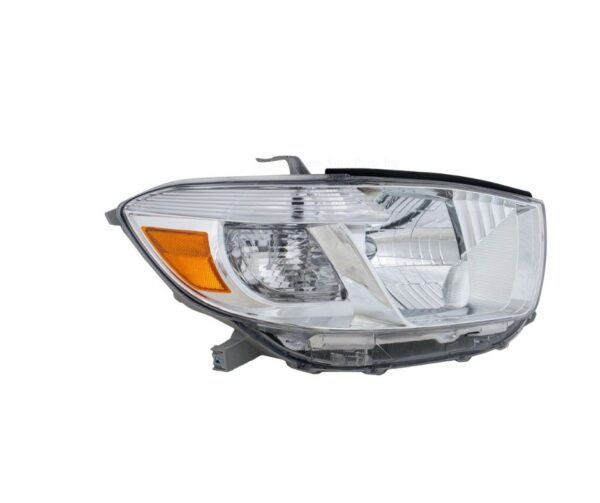 08-10 TOYOTA HIGHLANDER HEADLAMP ASSEMBLY, RH (PASSENGER SIDE))- HALOGEN- BASE/ SE / LIMITED  MODEL- JAPAN BUILT 8113048470, TO2503176 - Image 2