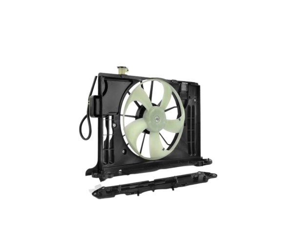 09-19 TOYOTA COROLLA SEDAN COOLING FAN ASSEMBLY- 1.8L- W/ RESERVOIR 163610T041/167110T131/1647123030, TO3115192 - Image 2