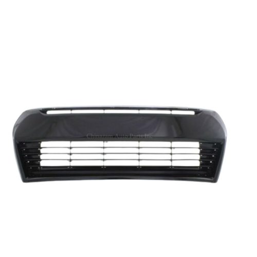 14-16 TOYOTA COROLLA SEDAN  FRONT BUMPER GRILLE ASSEMBLY- BLACK W/CHROME MLDG- S MODEL 5310202210, TO1036150