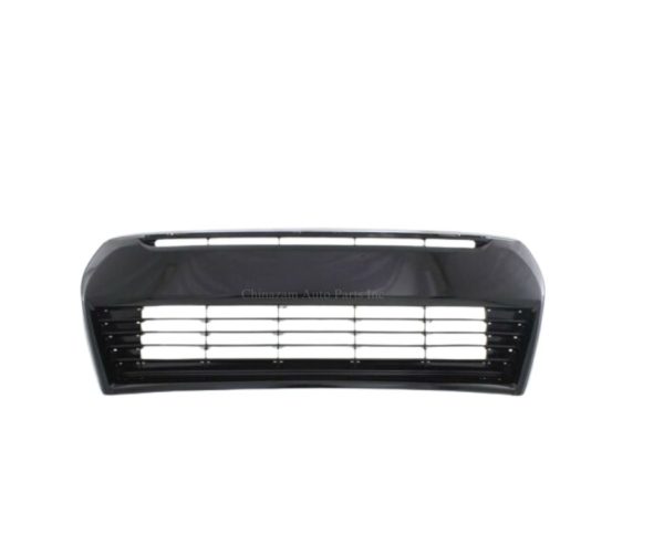 14-16 TOYOTA COROLLA SEDAN  FRONT BUMPER GRILLE ASSEMBLY- BLACK W/CHROME MLDG- S MODEL 5310202210, TO1036150